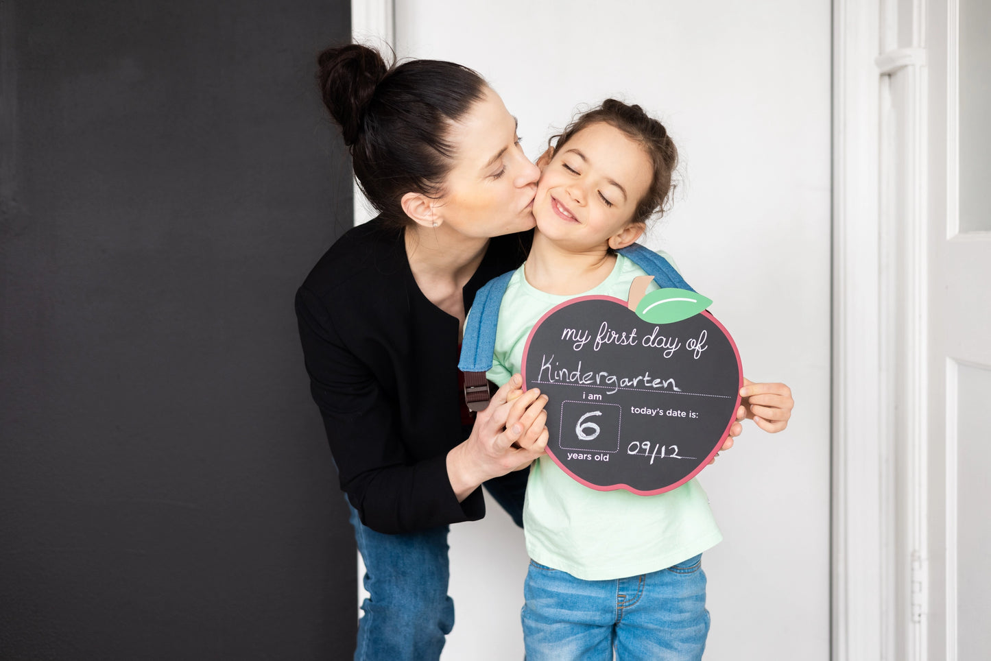 First Day and Last Day of School Apple Chalkboard - Doodlebug's Children's Boutique