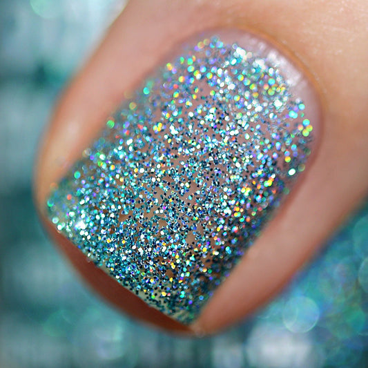 Rainbow Sparkle Nail Polish in Chill Out - Doodlebug's Children's Boutique