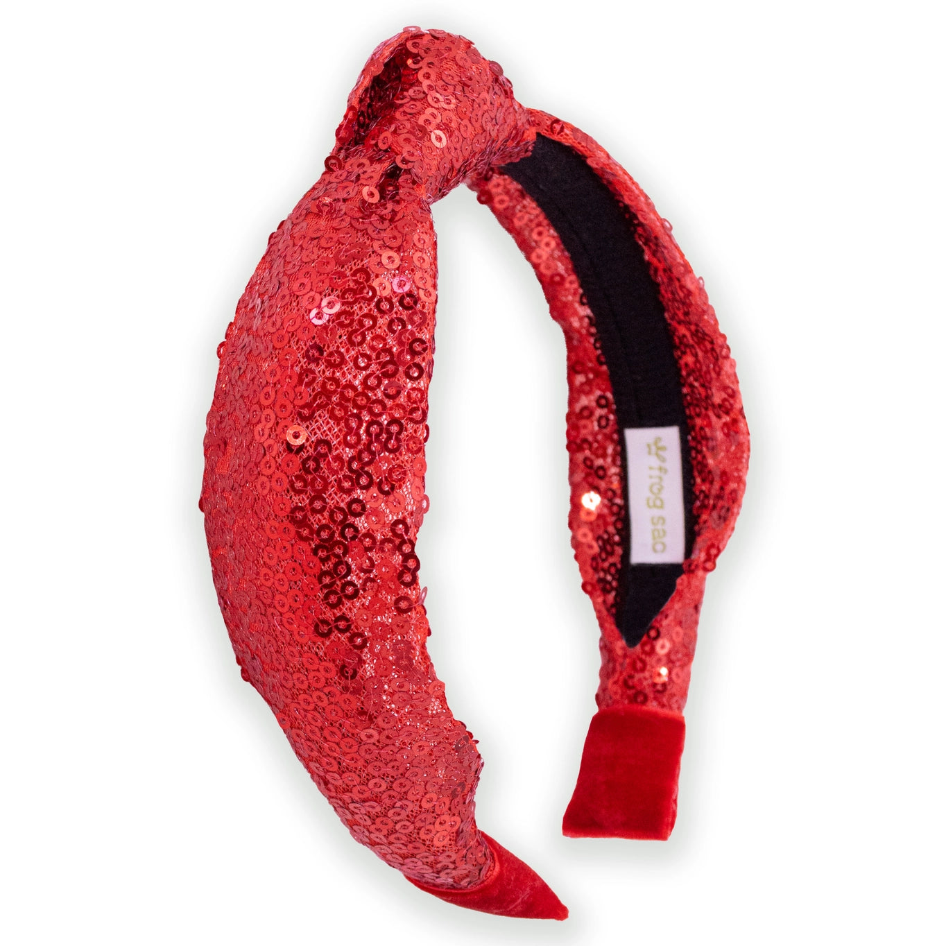 Red Sequin Knot Headband - Doodlebug's Children's Boutique