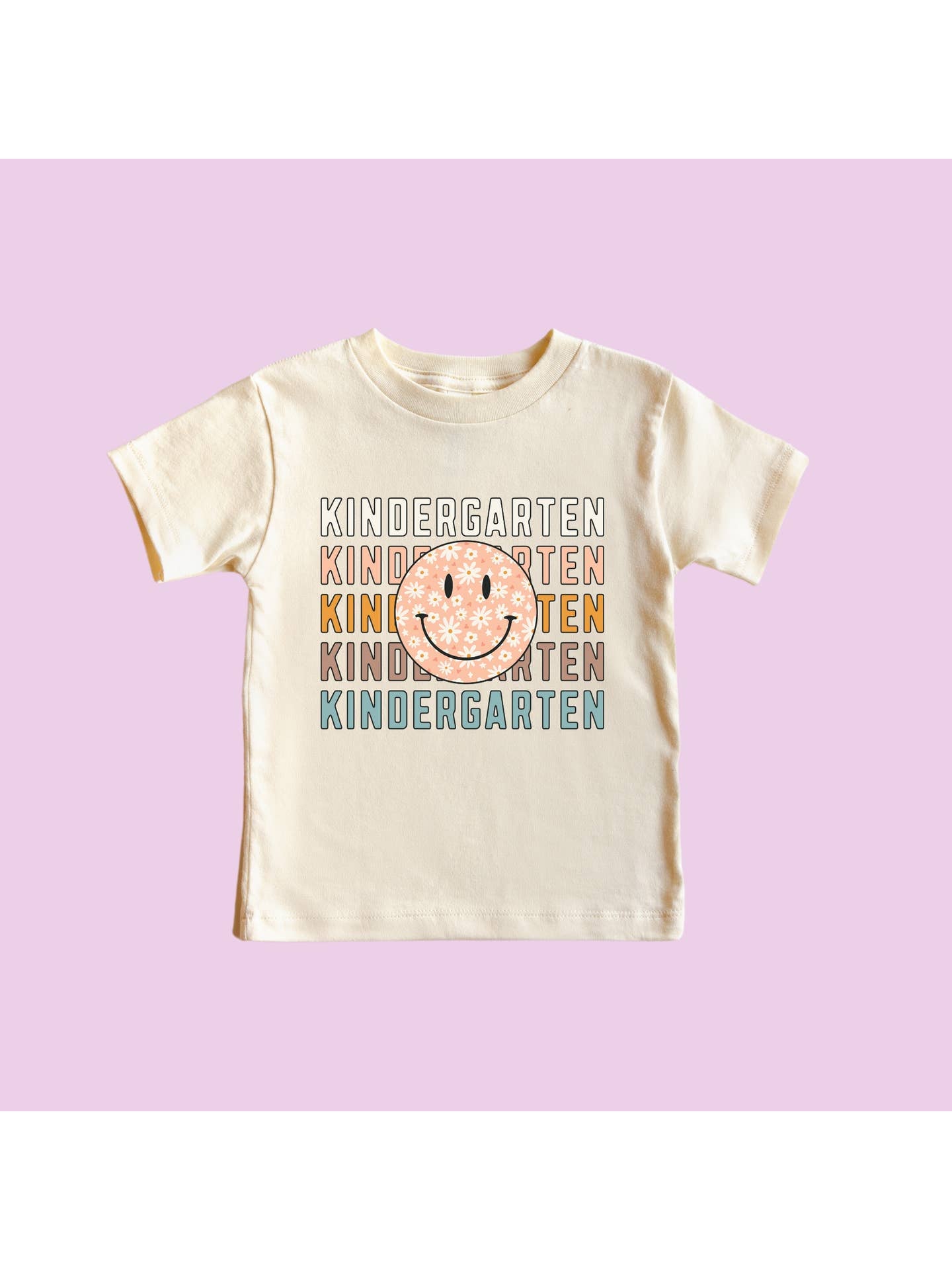 Pink Smile Kindergarten Tee  - Doodlebug's Children's Boutique