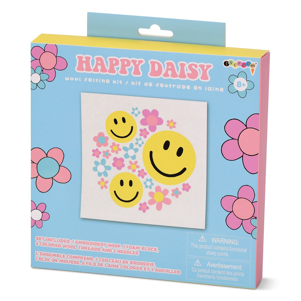 Happy Daisy Wool Felting Kit  - Doodlebug's Children's Boutique