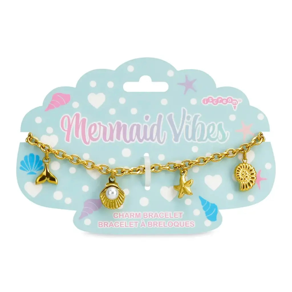 Mermaid Vibes Charm Bracelet - Doodlebug's Children's Boutique