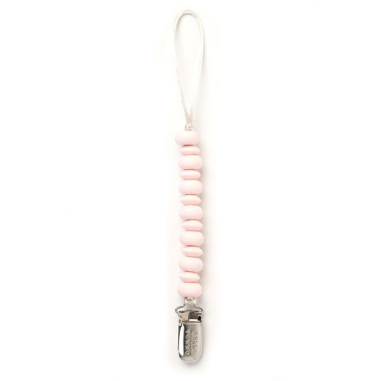 Light Pink Pacifier Clip - Doodlebug's Children's Boutique