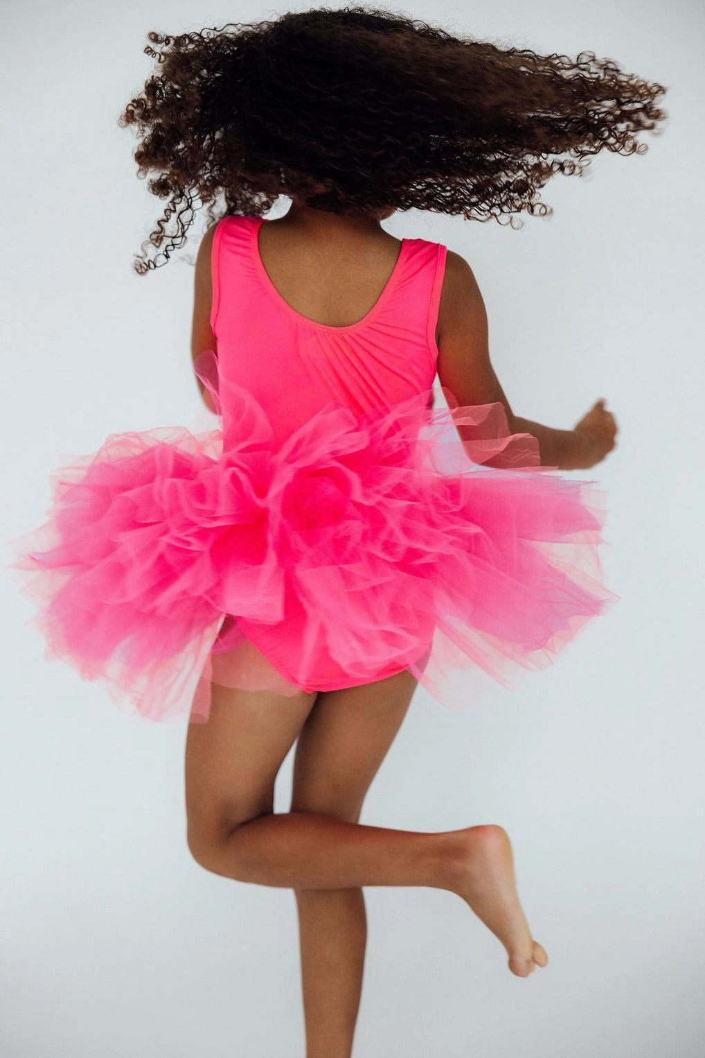 Neon Pink Tutu Leotard - Doodlebug's Children's Boutique