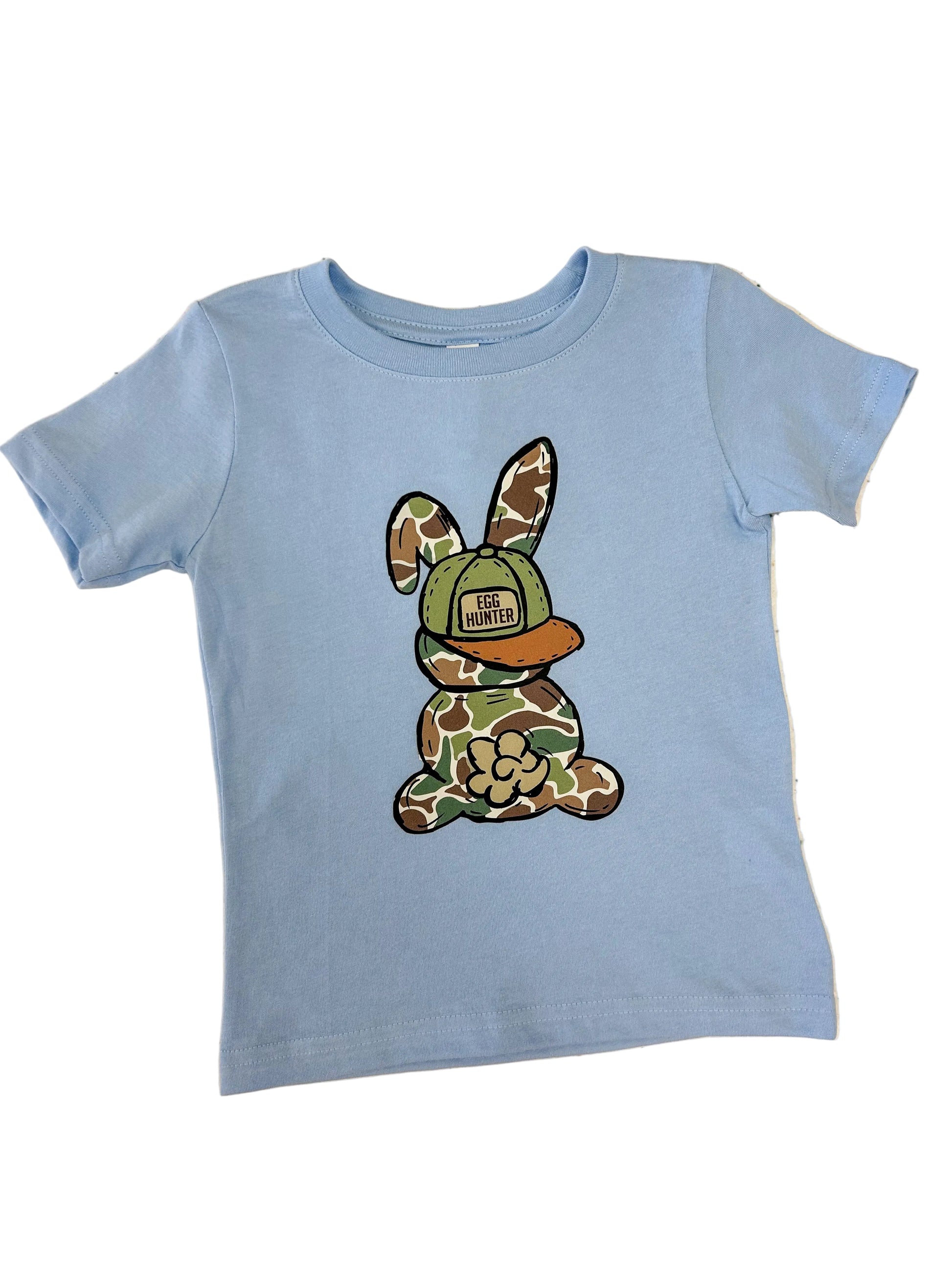 Egg Hunter Bunny Tee - Doodlebug's Children's Boutique