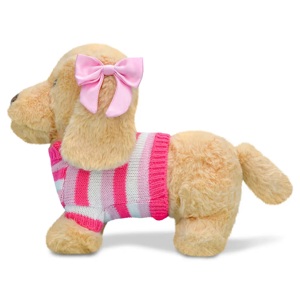 Dolly Dachshund Dog Plush - Doodlebug's Children's Boutique