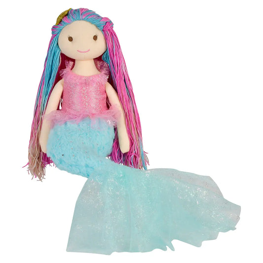 Mermaid Vibes Plush Character - Doodlebug's Children's Boutique