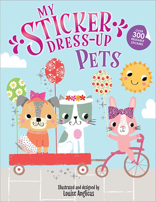 My Sticker Dress-Up Pets Book  - Doodlebug's Children's Boutique