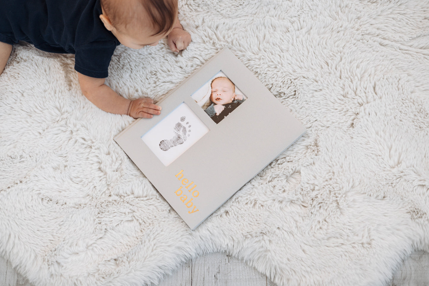 Hello Baby Keepsake Book