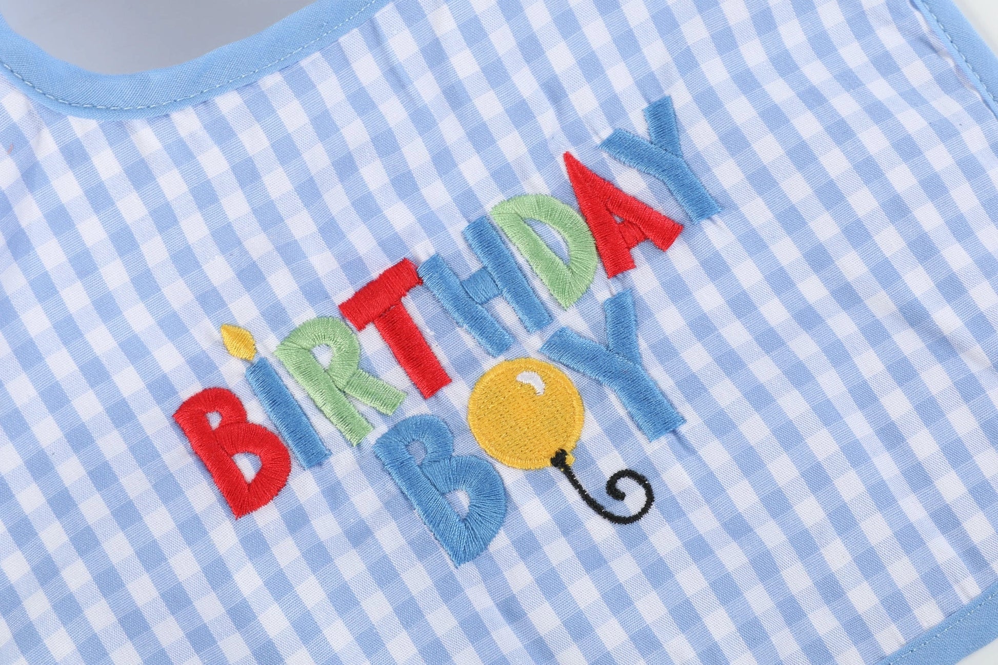 Birthday Boy Bib  - Doodlebug's Children's Boutique