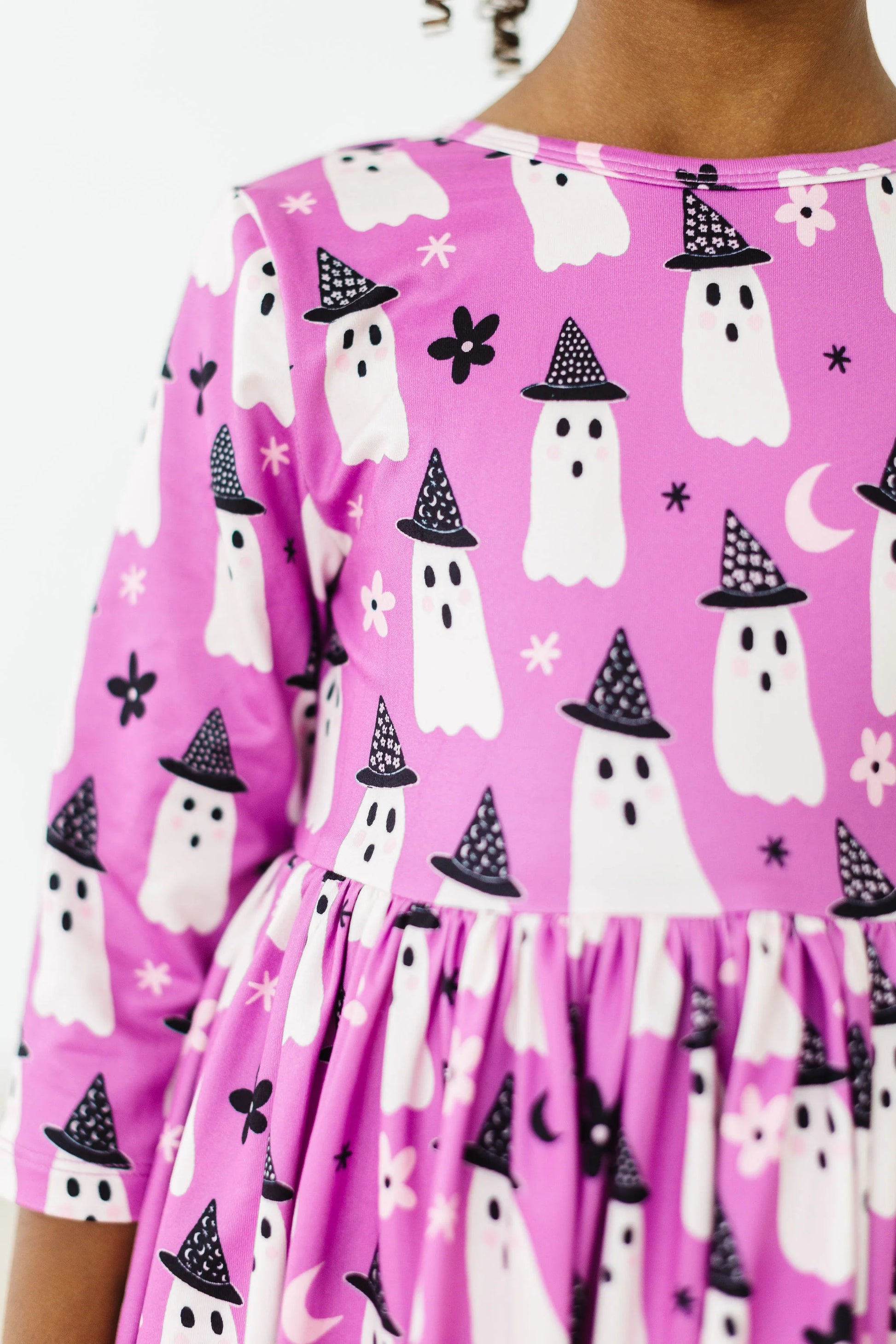 Witches Boo Twirl Dress  - Doodlebug's Children's Boutique