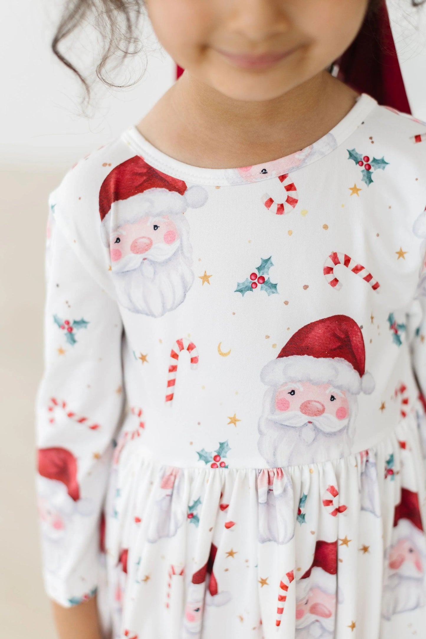 Mistletoe Magic 3/4 Sleeve Dress  - Doodlebug's Children's Boutique