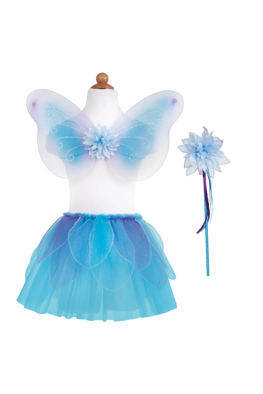 Fancy Flutter Skirt with Wings & Wand  - Doodlebug's Children's Boutique