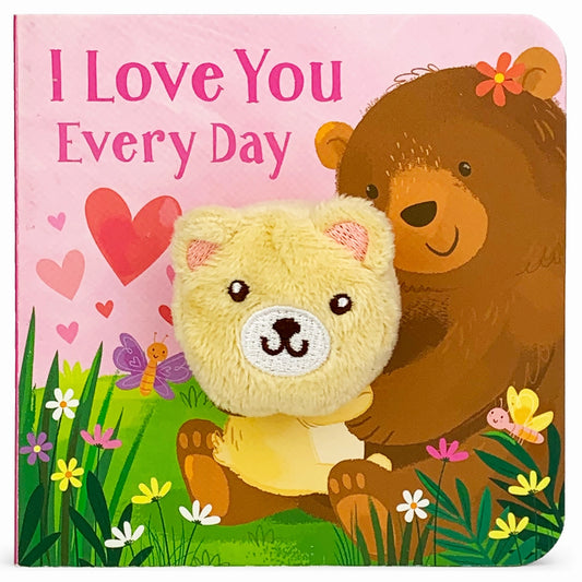 I Love You Every Day Finger Puppet Book  - Doodlebug's Children's Boutique