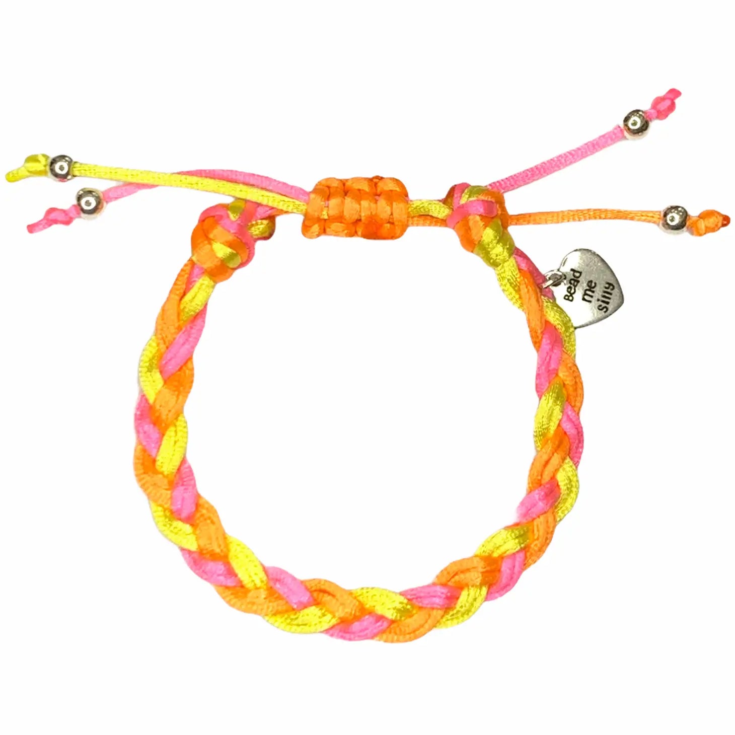 Assorted Adjustable Bracelets Pink/Yellow Neon - No Beads - Doodlebug's Children's Boutique