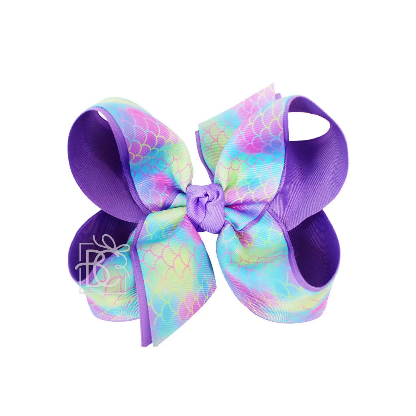 Huge Orchid Mermaid Bow  - Doodlebug's Children's Boutique