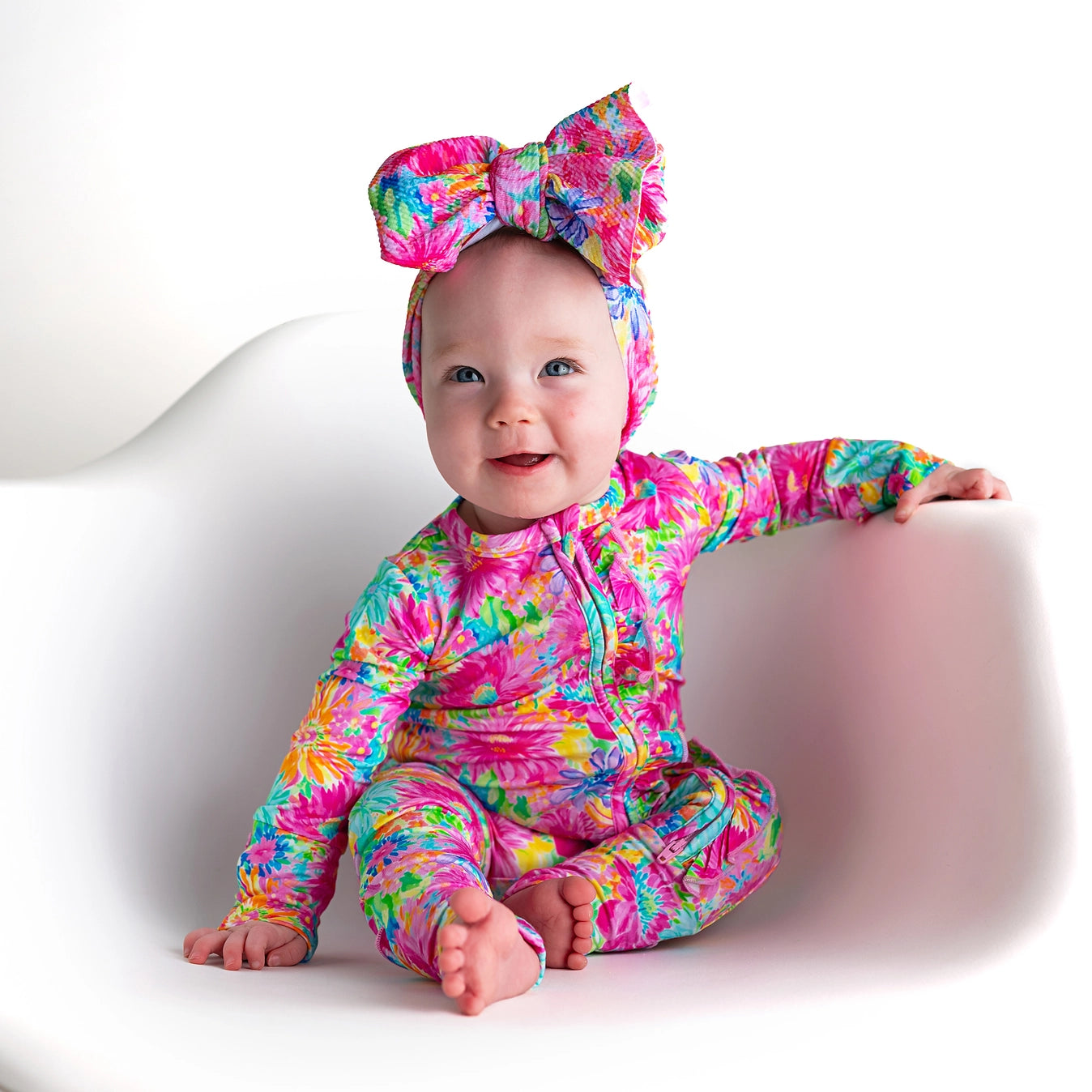 Kimberly Ruffle Zip  - Doodlebug's Children's Boutique