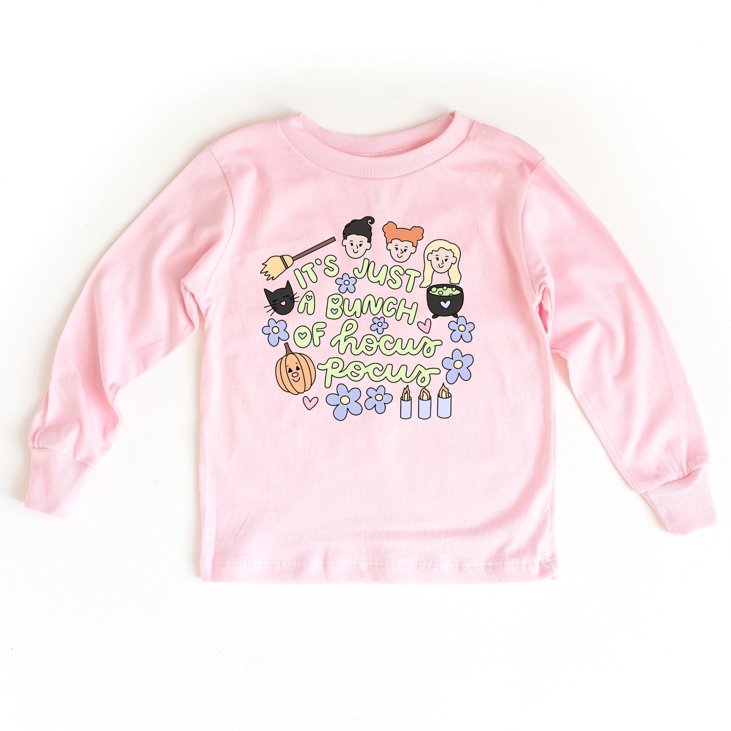 Hocus Pocus Long Sleeve Tee - Doodlebug's Children's Boutique