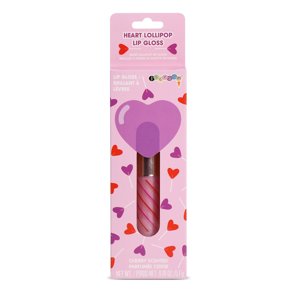 Heart Lollipop Lip Gloss - Doodlebug's Children's Boutique