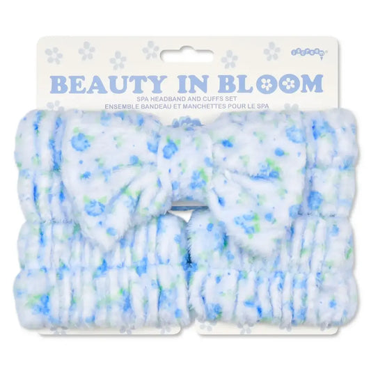 Beauty in Bloom Spa Day Headband and Cuffs Set - Doodlebug's Children's Boutique