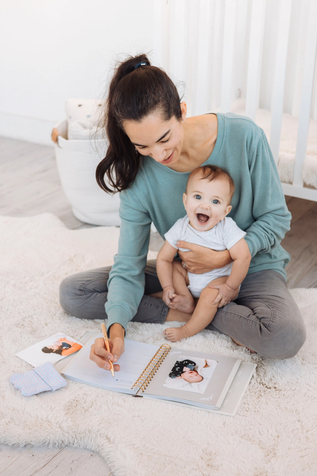 Deer Print Baby Memory Book