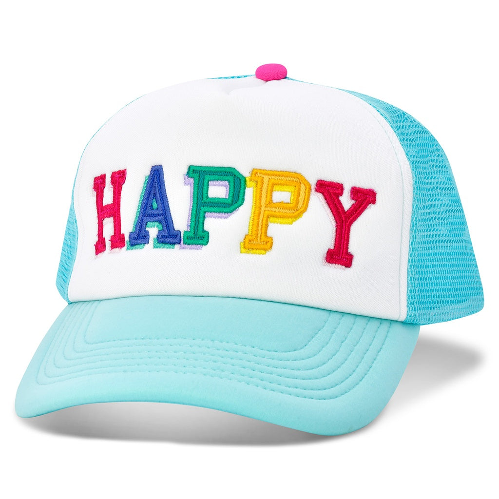 Happy Trucker Hat  - Doodlebug's Children's Boutique