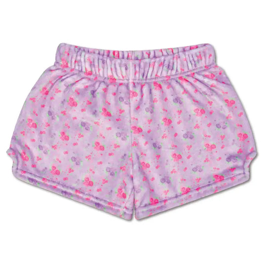 Forever Floral Plush Shorts - Doodlebug's Children's Boutique
