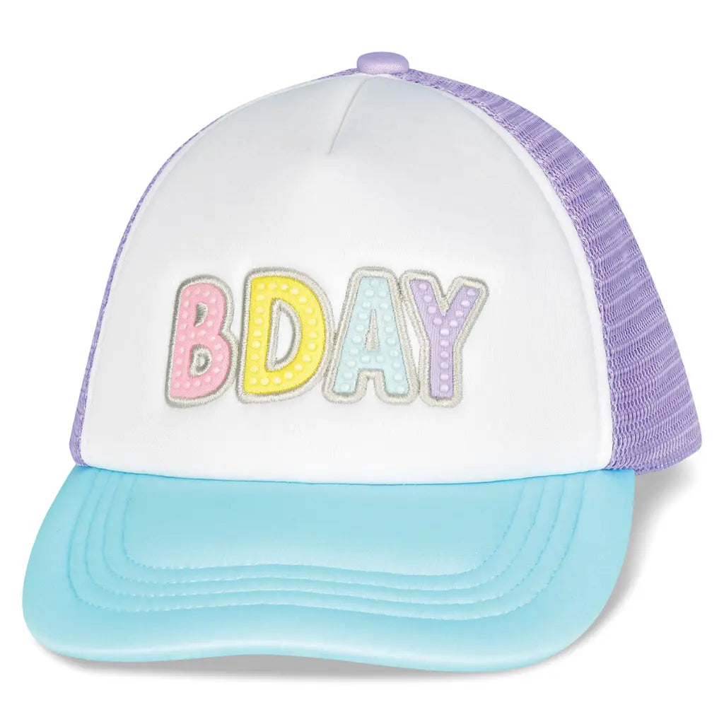 BDAY Trucker Hat - Doodlebug's Children's Boutique