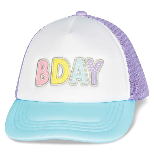 BDAY Trucker Hat - Doodlebug's Children's Boutique