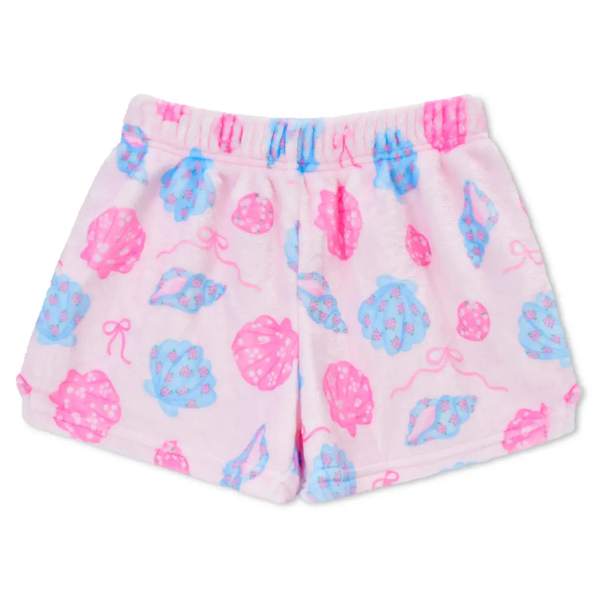 Seashells Plush Shorts - Doodlebug's Children's Boutique
