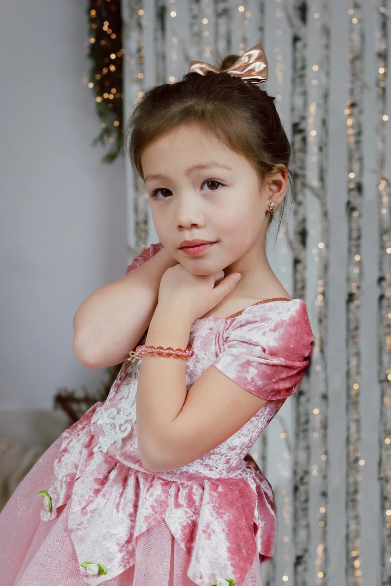 Precious Bows Bracelet - Doodlebug's Children's Boutique