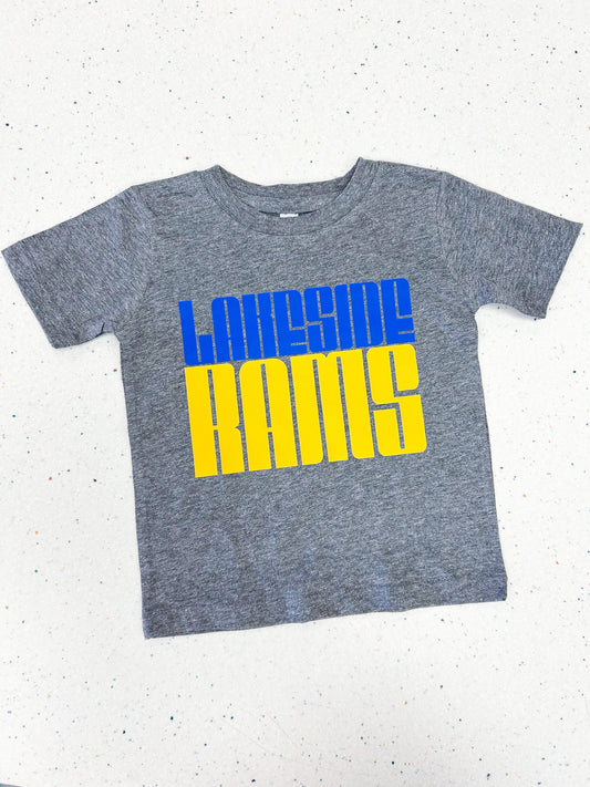 Lakeside Rams Tee - Doodlebug's Children's Boutique