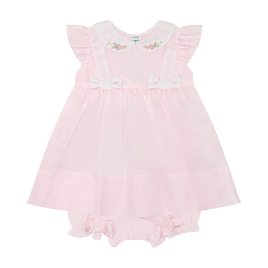 Pink Daisy Dress  - Doodlebug's Children's Boutique