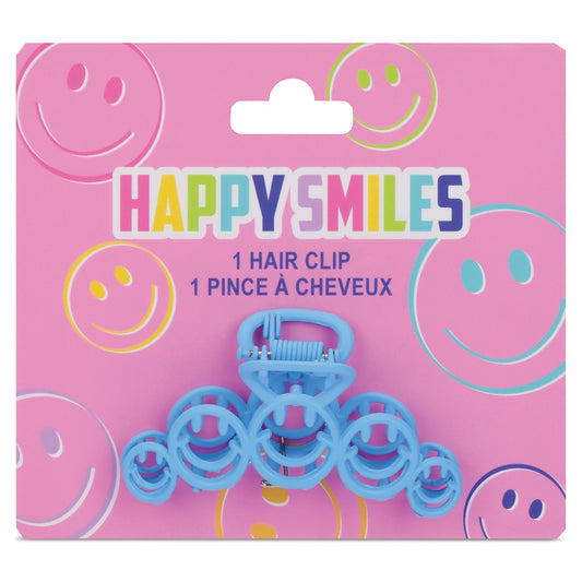 Happy Smiles Metal Hair Clips  - Doodlebug's Children's Boutique