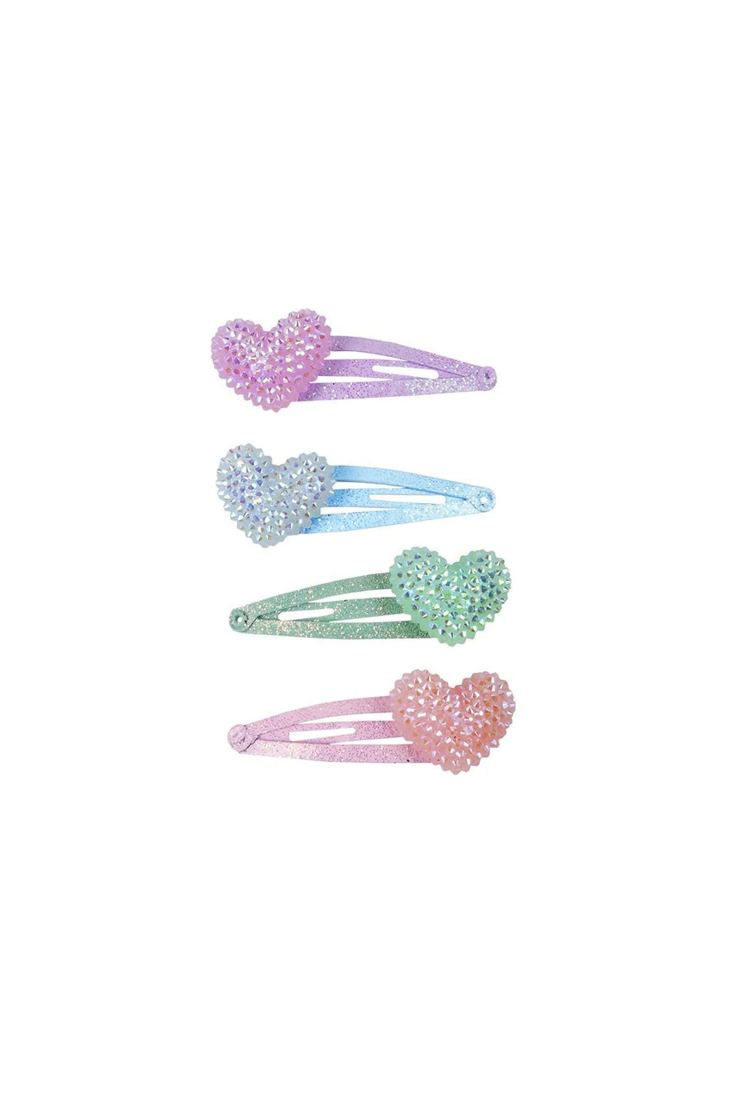 Sparkle Heart Bobble Hairclip  - Doodlebug's Children's Boutique