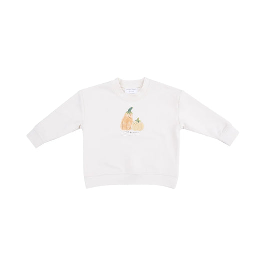 Little Pumpkin Drop-Sleeve Sweatshirt - Doodlebug's Children's Boutique