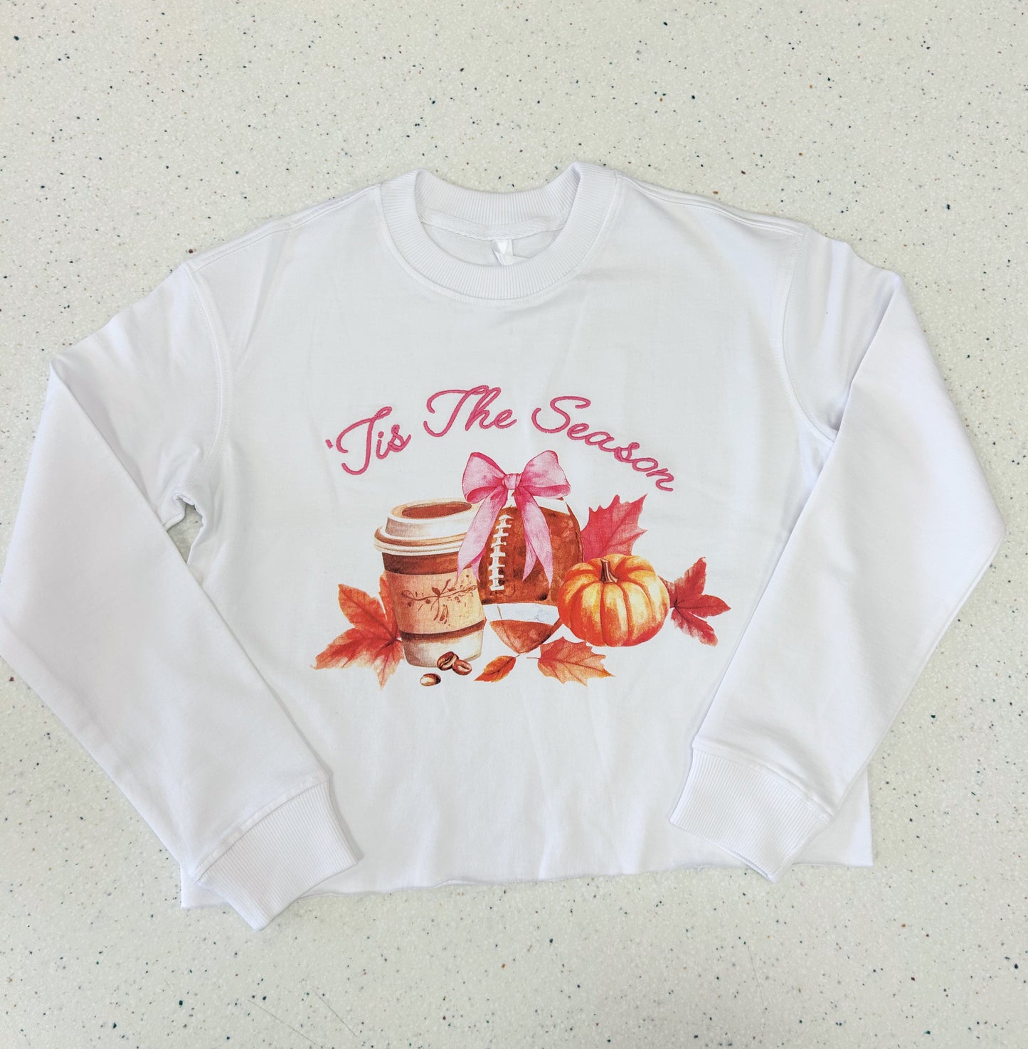 Tis the Season Embroidered Sweatshirt - Doodlebug's Children's Boutique