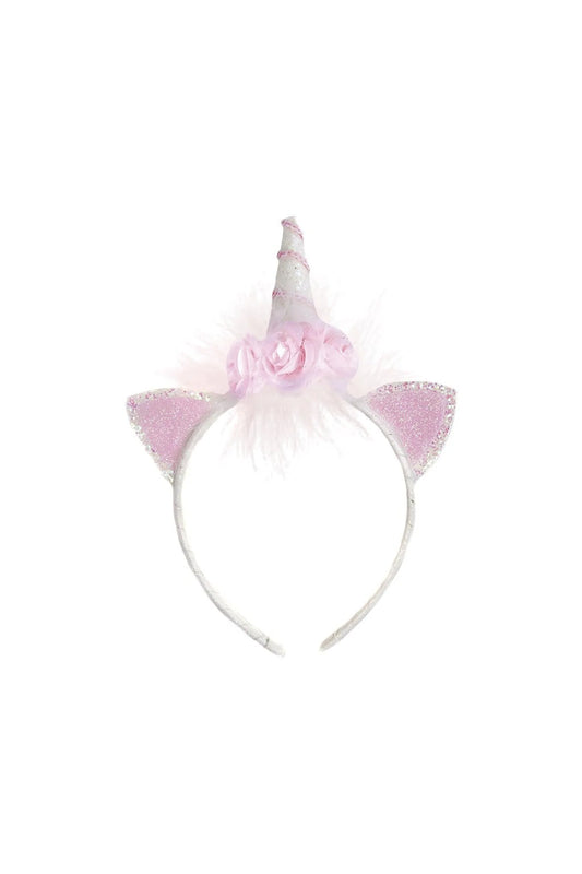 Unicorn Flower Headband  - Doodlebug's Children's Boutique
