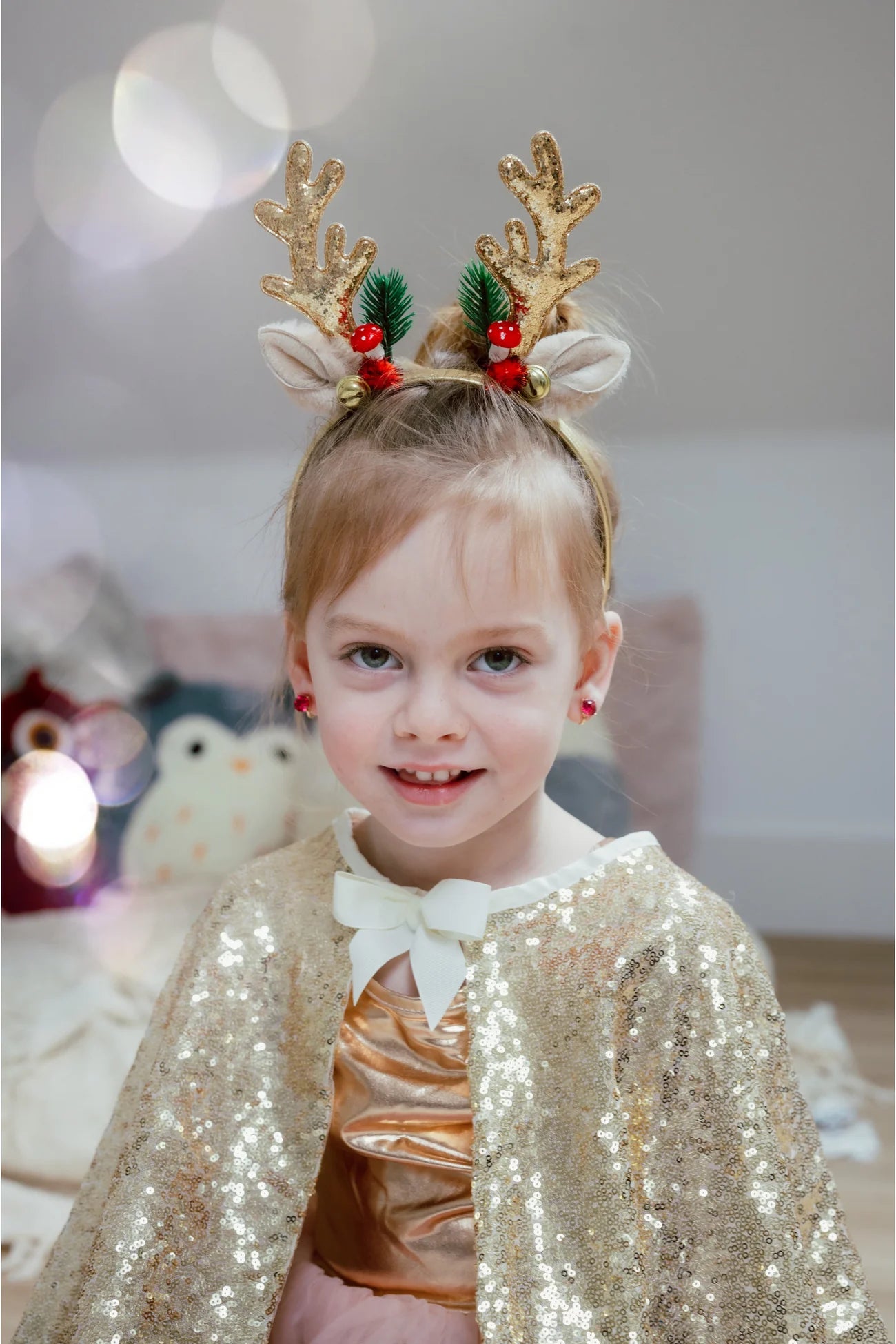 Holiday Rudolph Headband  - Doodlebug's Children's Boutique