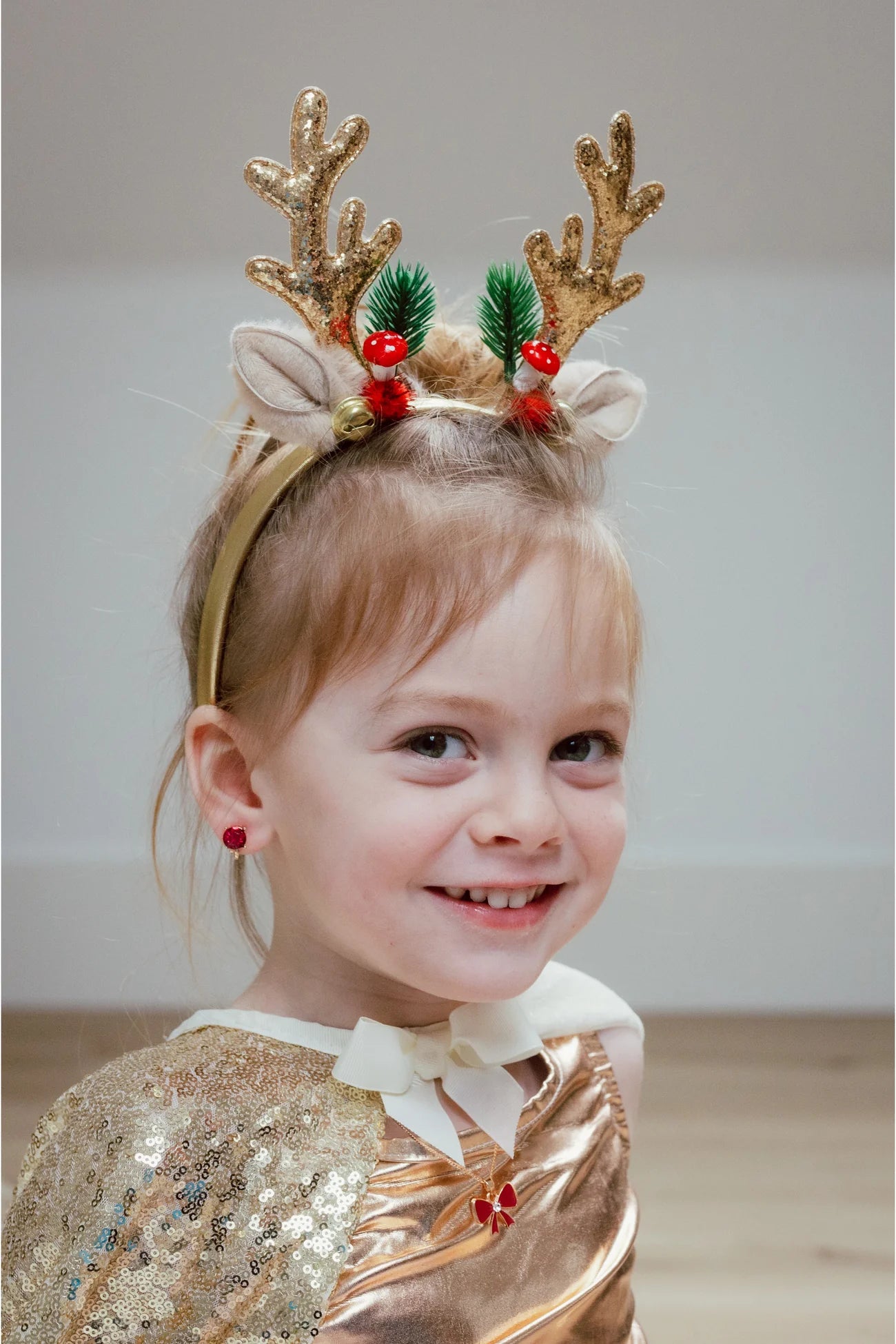 Holiday Rudolph Headband  - Doodlebug's Children's Boutique