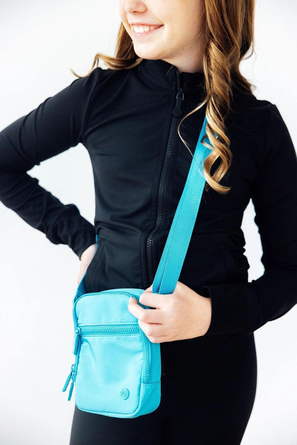 Turquoise Crossbody Bag - Doodlebug's Children's Boutique
