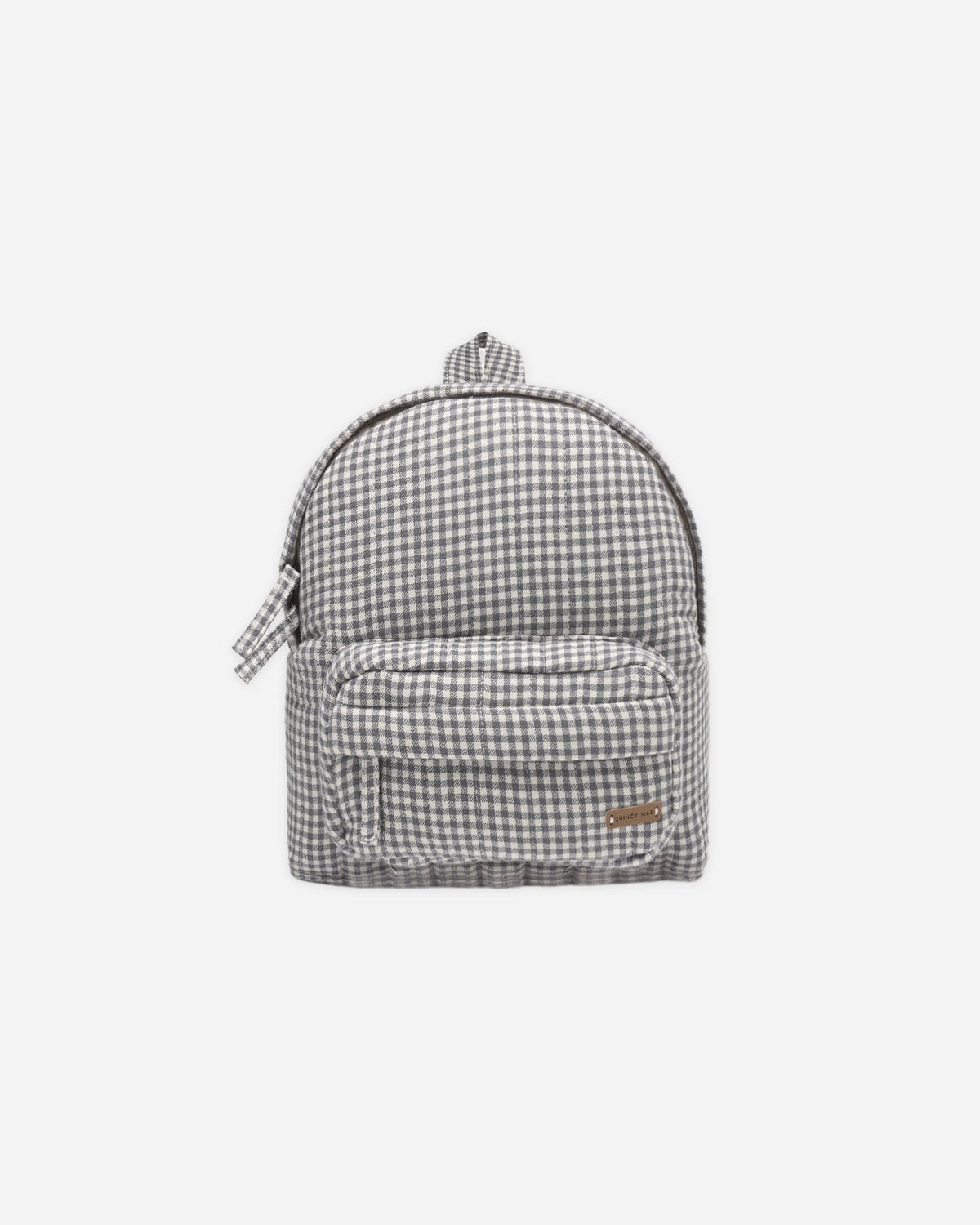 Mini Backpack in Midnight Gingham - Doodlebug's Children's Boutique