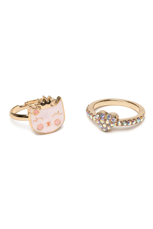 Boutique Kitty Love Ring Set - Doodlebug's Children's Boutique