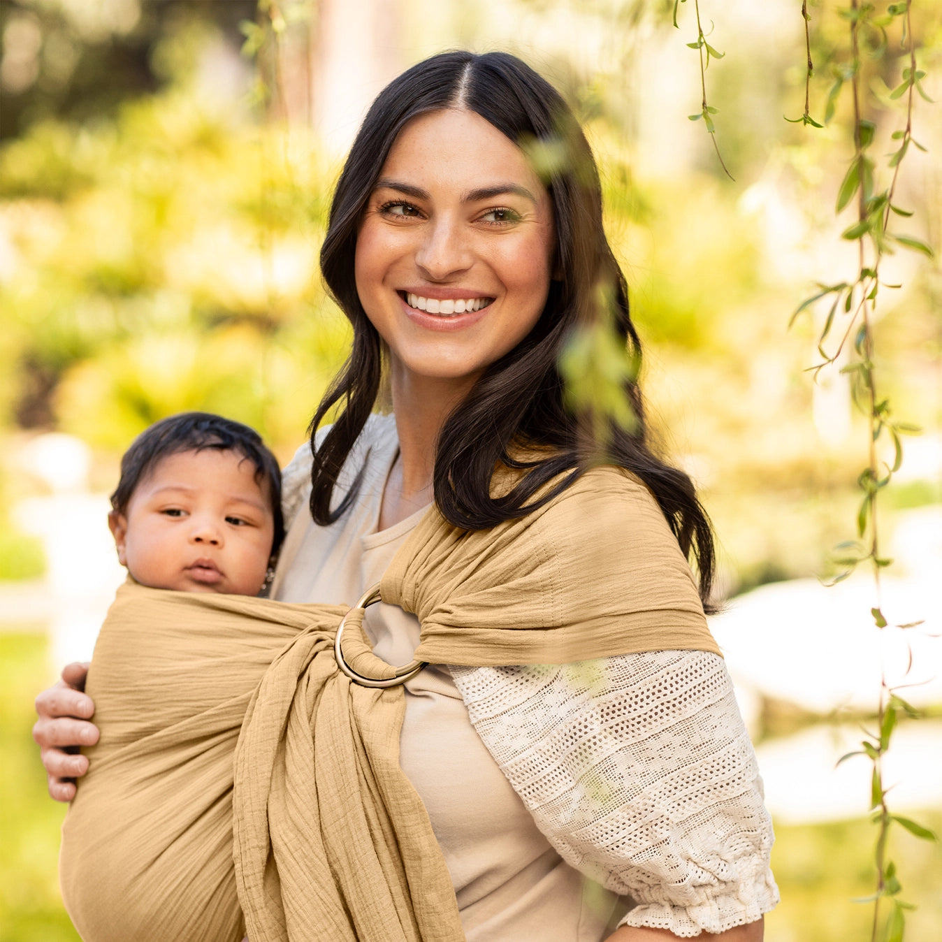 Ring Sling in Saffron  - Doodlebug's Children's Boutique