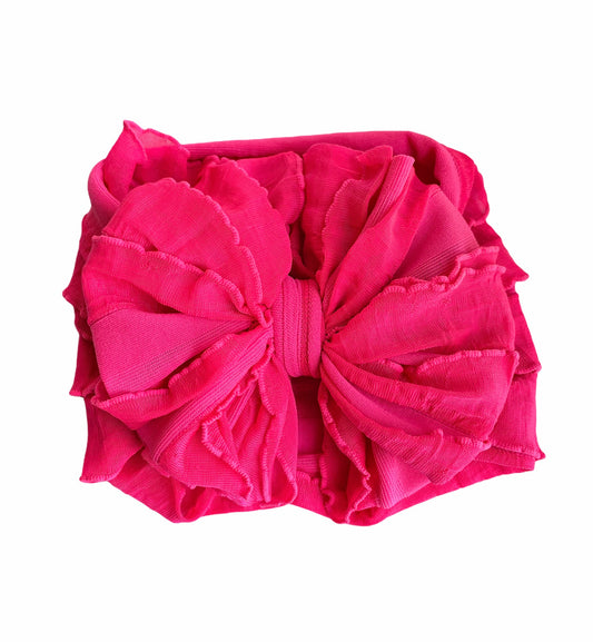 Neon Pink Headband  - Doodlebug's Children's Boutique