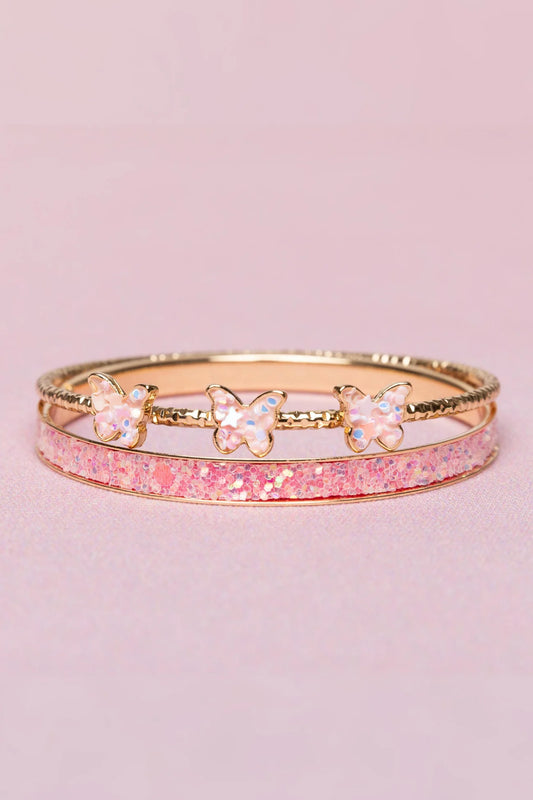 Boutique Chic Butterfly Bangles - Doodlebug's Children's Boutique
