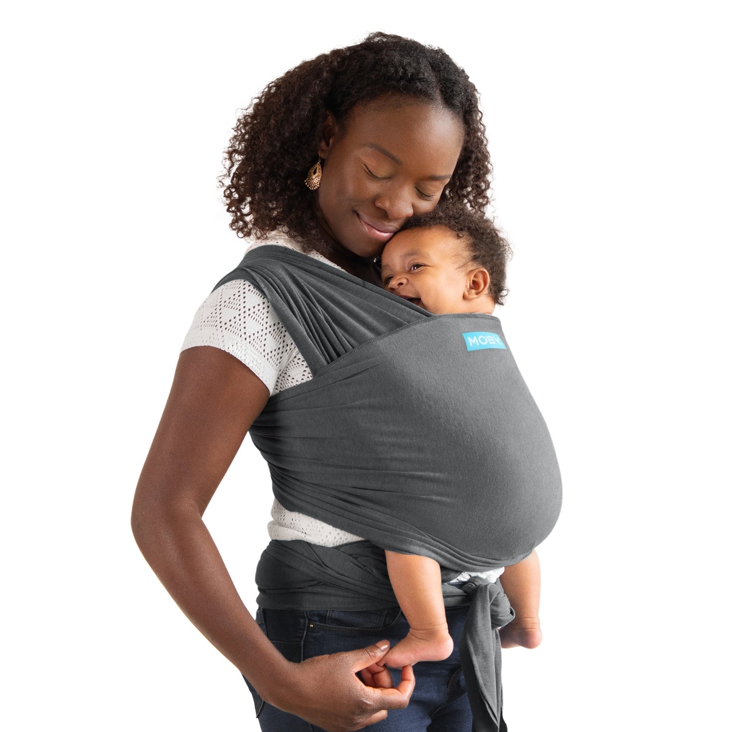 Elements Baby Wrap in Asphalt - Doodlebug's Children's Boutique