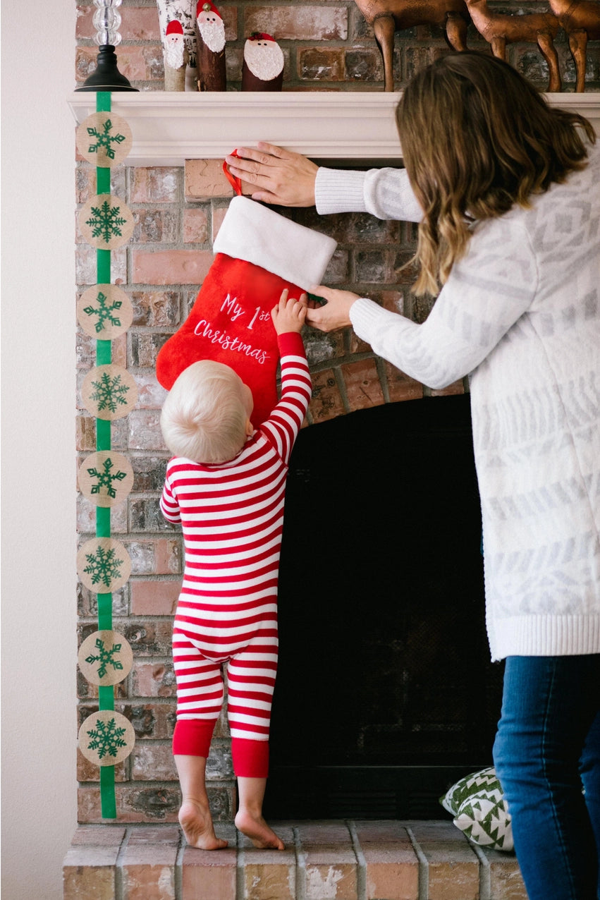 My 1st Christmas Stocking  - Doodlebug's Children's Boutique