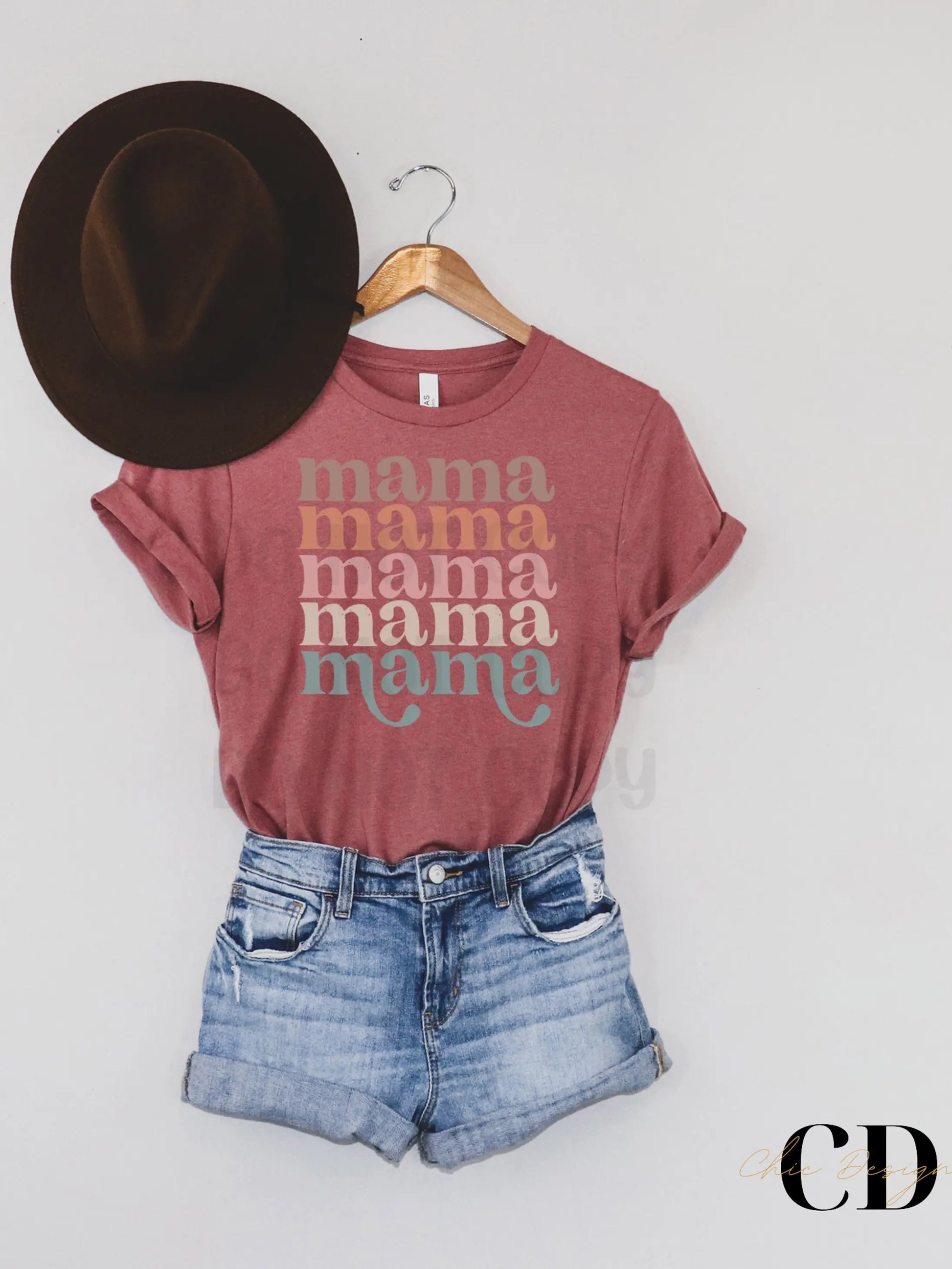 Mama Repeat Tee  - Doodlebug's Children's Boutique