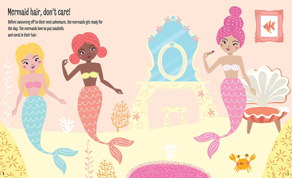 My Sticker Dress-Up Mermaids Book  - Doodlebug's Children's Boutique